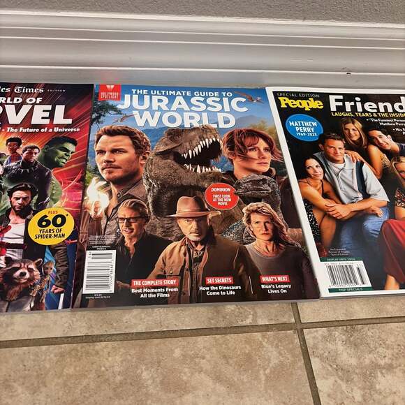 Magazine Lot: Marvel, Jurassic World, and Friends Special Edition - Picture 3 of 7
